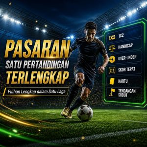 Temukan agen taruhan bola dengan pasaran satu pertandingan terlengkap, pilihan variatif, informasi transparan, dan layanan praktis untuk pemain.